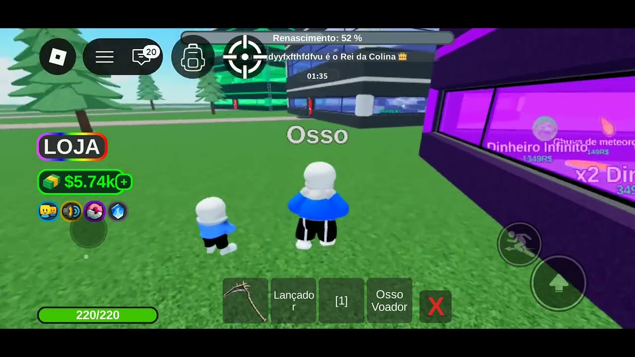 Jogo em elemento