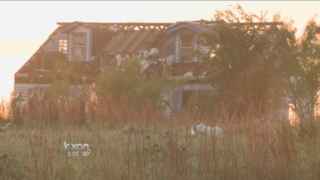 Family survives tornado that picked up house