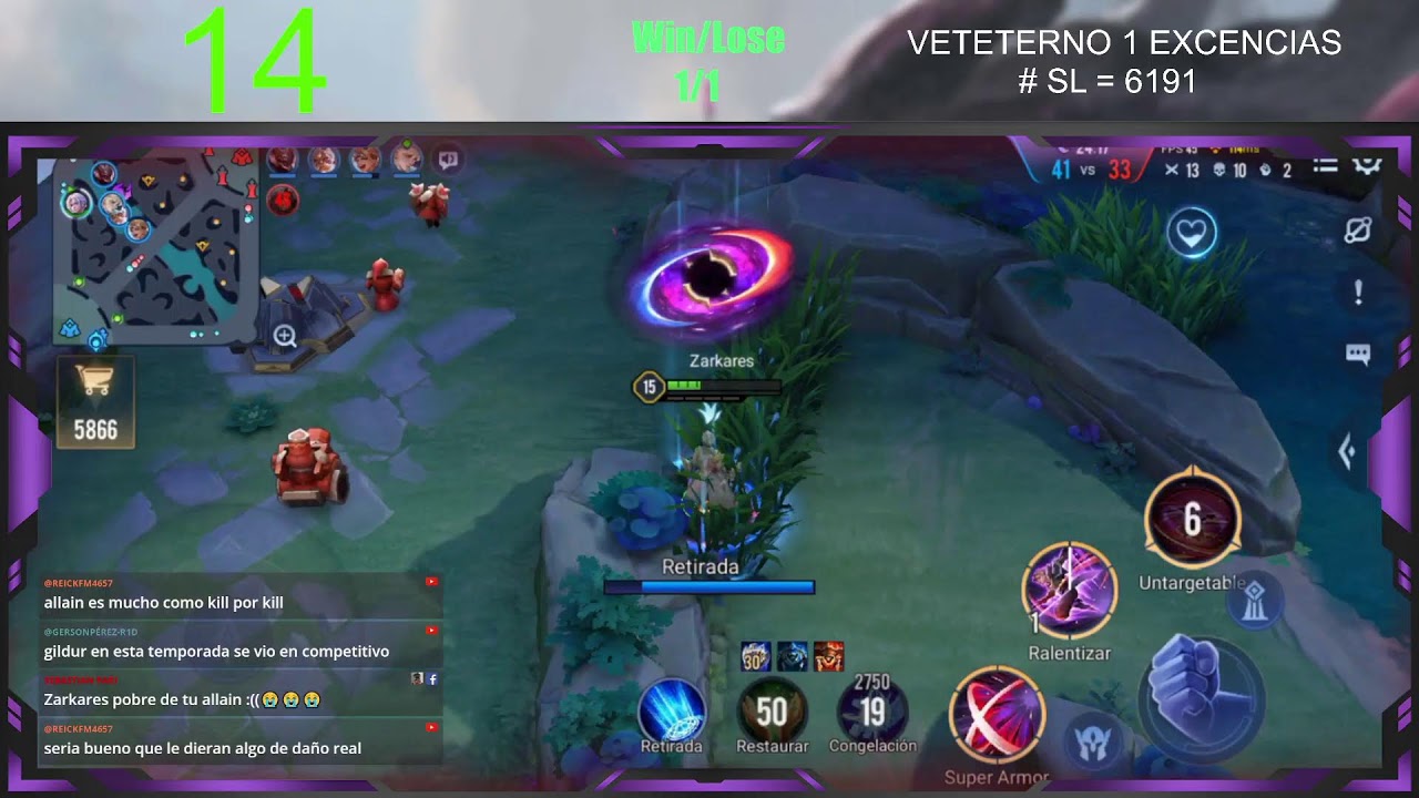 La esperanza es lo ultimo que se pierde, y yo ya la perdi jajajaj #ArenaofValor #ReviviendoAoV