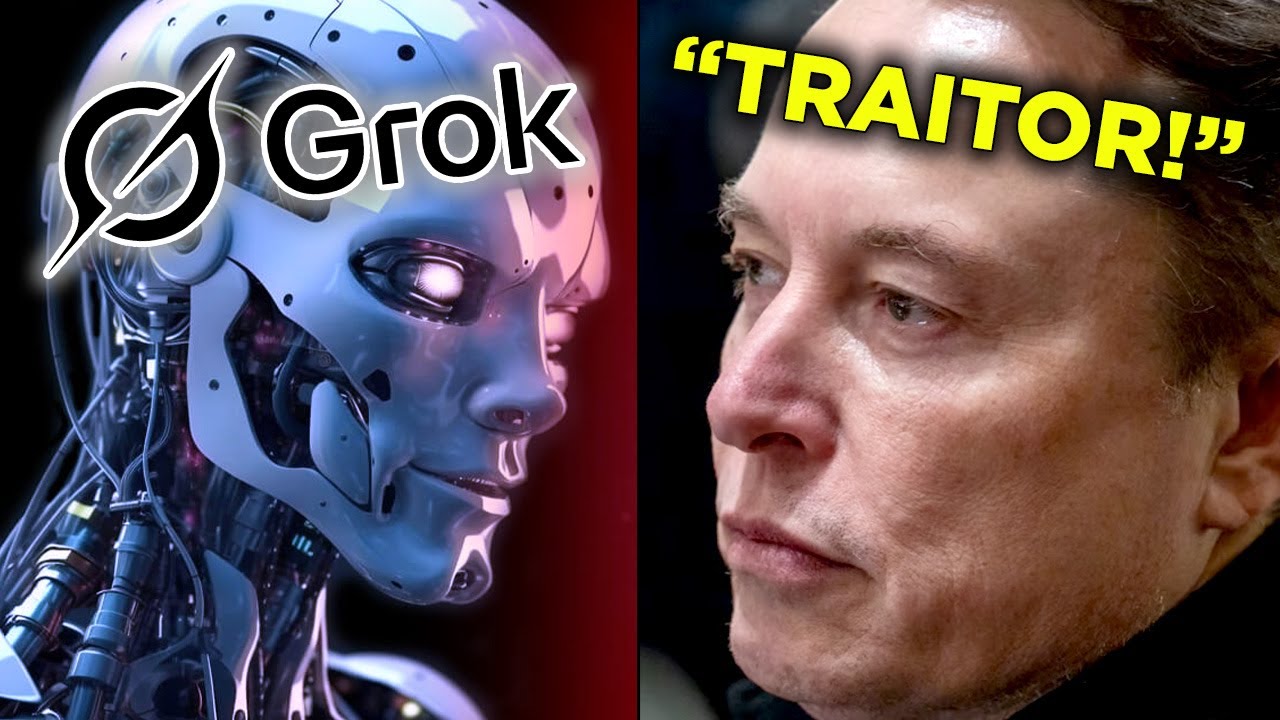 Elon Musk's AI GOES WOKE And Rises Up Against Him
