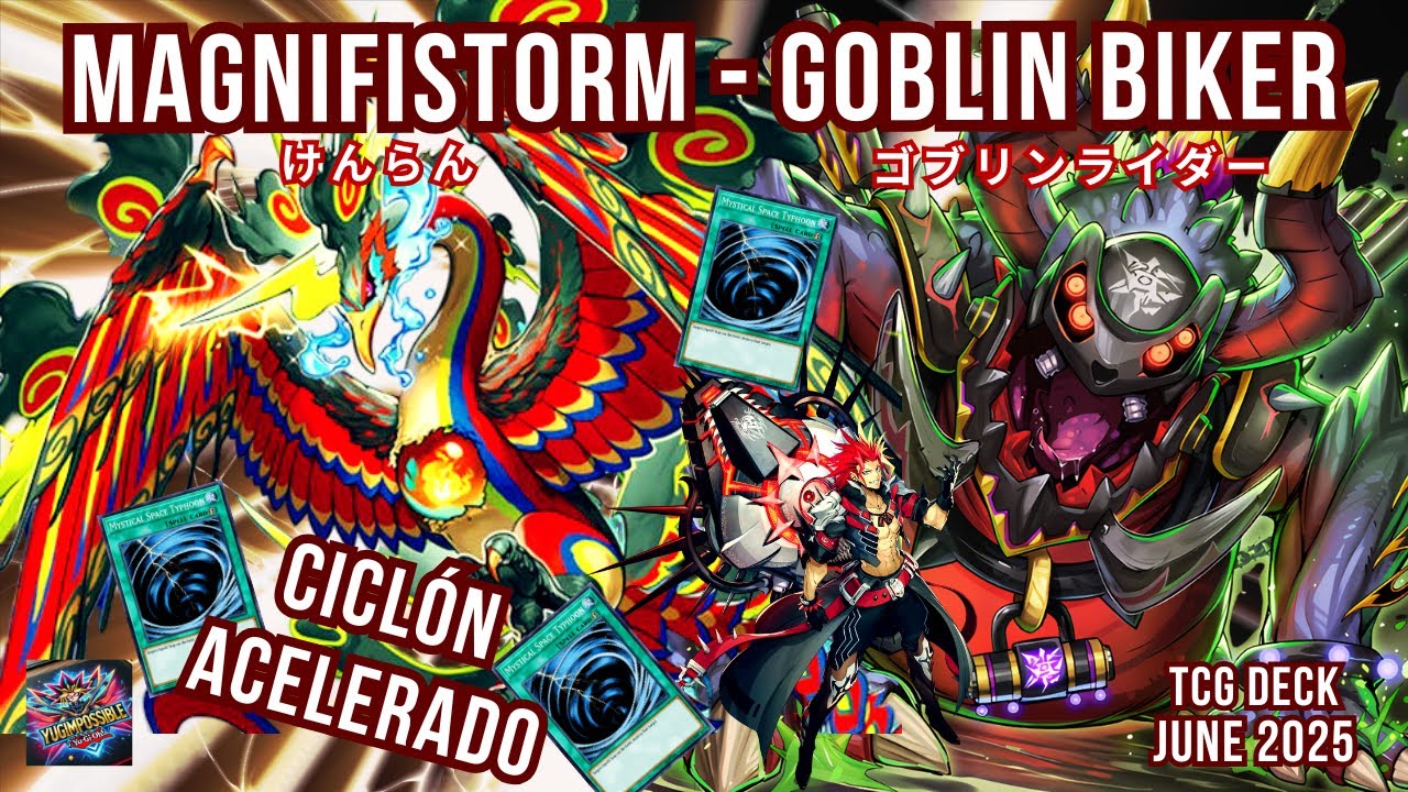 🔥Radiant Typhoon + Goblin Biker🔥| Replays + Decklist | TCG 2025 YuGiOh #Yugimpossible