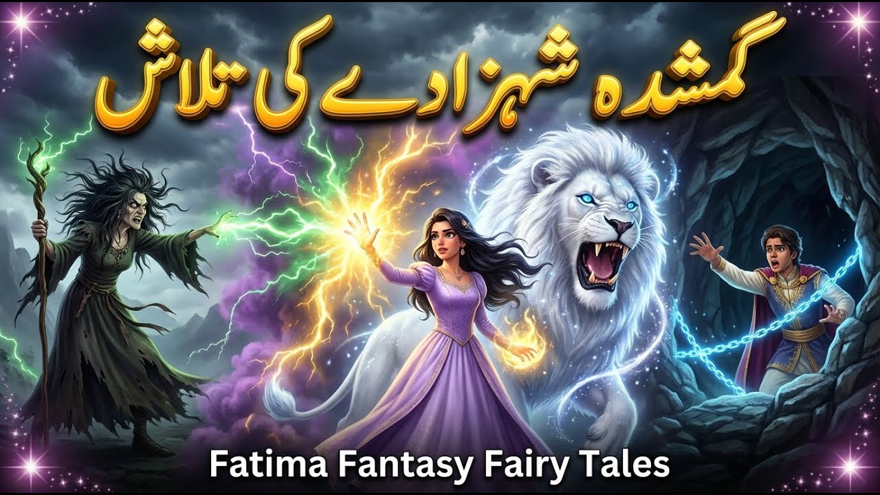 گمشدہ شہزادے کی تلاش |  Fatima Fantasy Fairy Tales | Urdu/Hindi Stories | Bedtime Stories | Faries