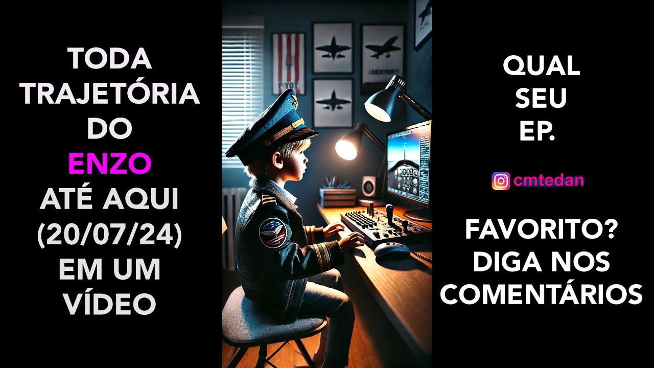 A SAGA COMPLETA DO ENZO! (EP. 1 AO EP. 7) - 
