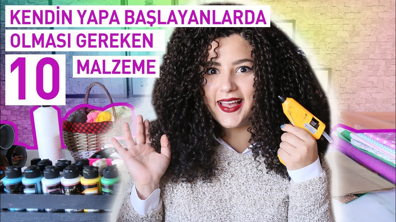 KENDİN YAPA BAŞLAYANLARDA OLMASI GEREKEN 10 MALZEME