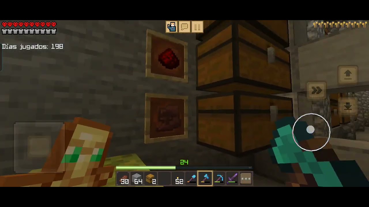 crafting and building gameplay 327. (dia 198). (muerte permanente).