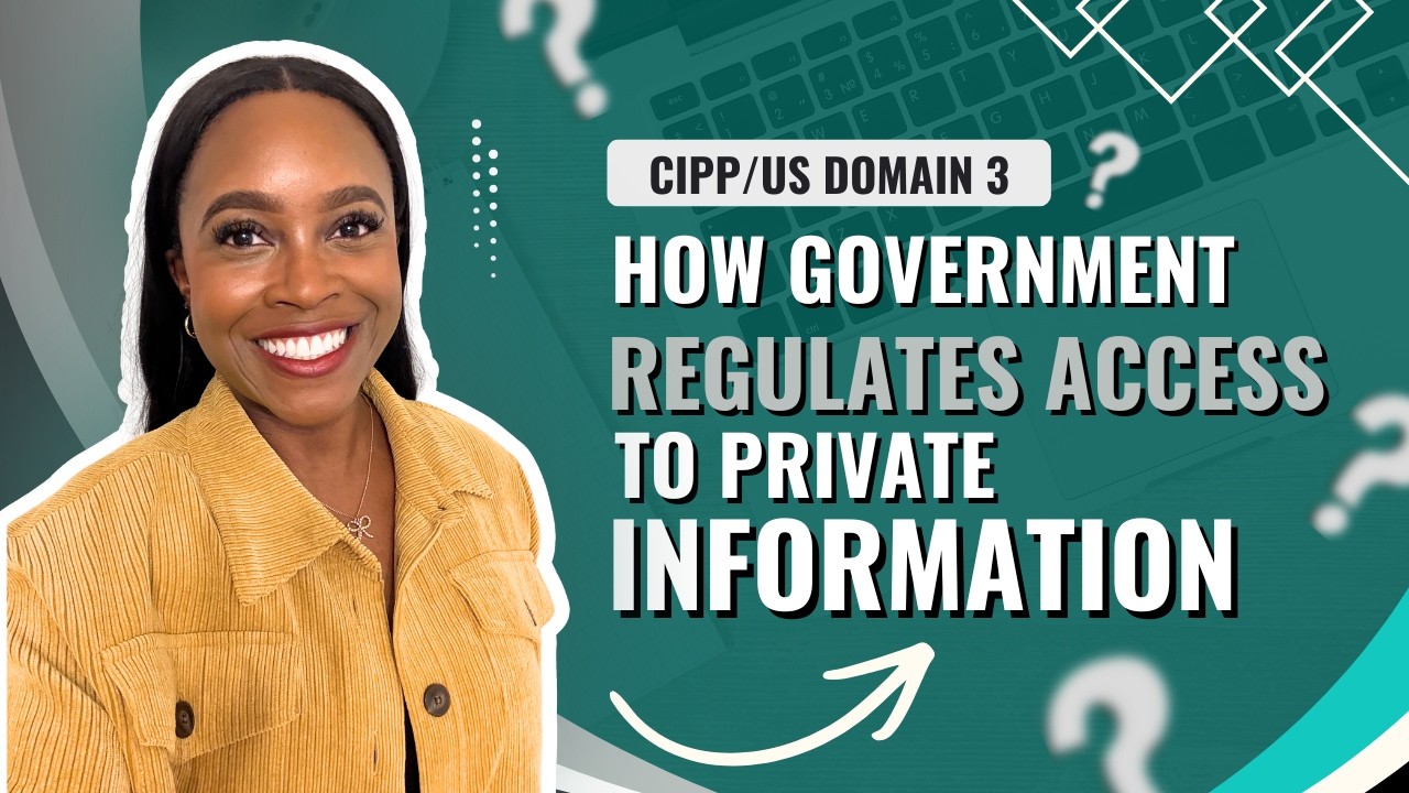 CIPP/US Domain 3 Explained: Government & Court Access to Private Sector Data
