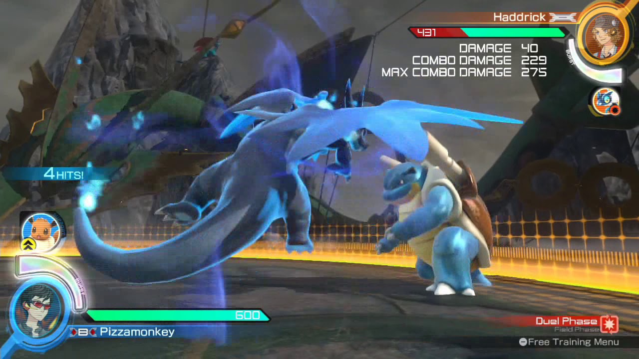 Charizard Combo Video (Pokken Tournament DX)