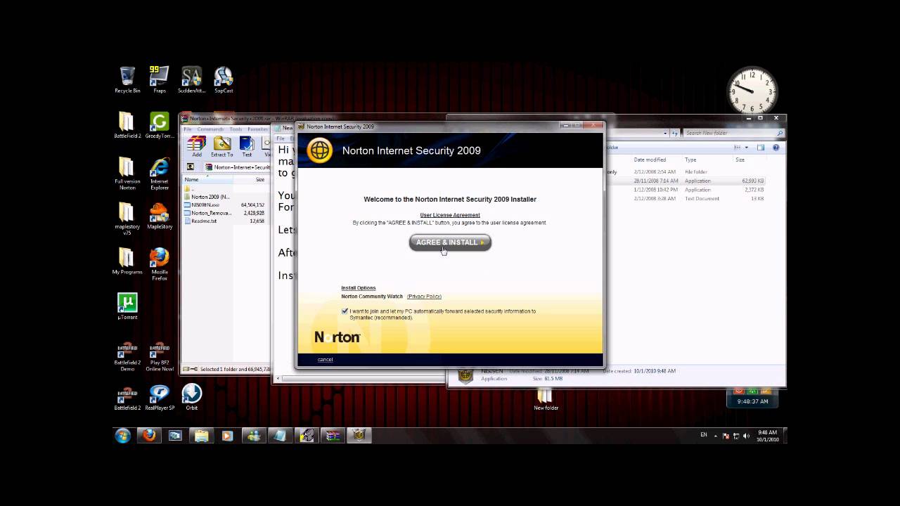 Free Full version Norton anti-virus
