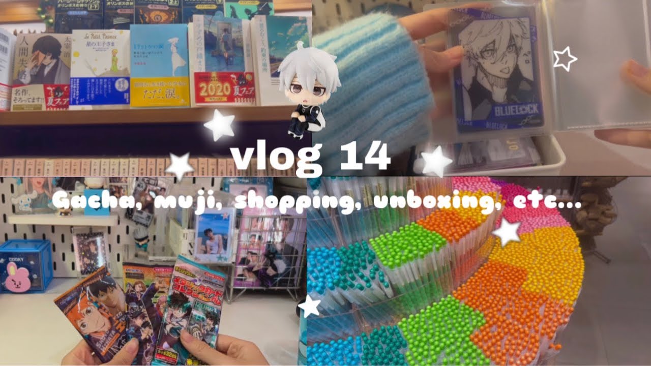 vlog ep 14/ daily vlog: Gacha, muji, shopping, unboxing, etc... 💭