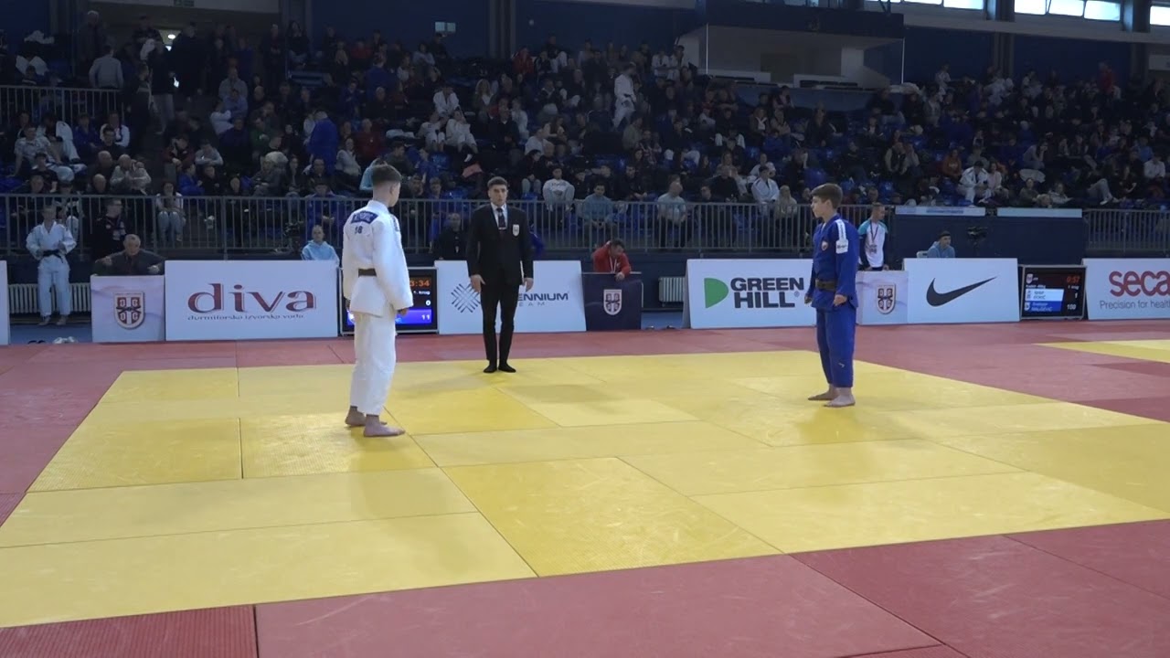 Aleksa Ivković CEM Danilo Stojković CZB 0:1 -55kg #PrvenstvoSrbijeKadeti2026