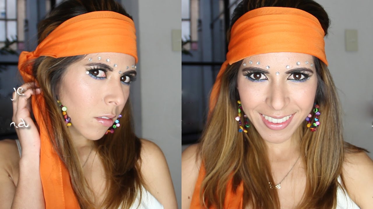 Maquillaje de Gitana para DISFRAZ - Gypsy Makeup por Lau