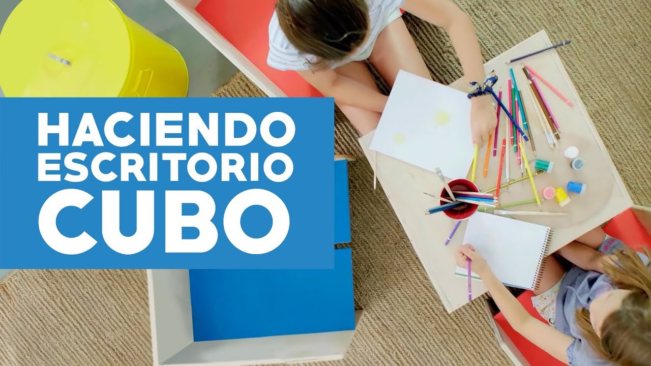 C&oacute;mo hacer un escritorio cubo