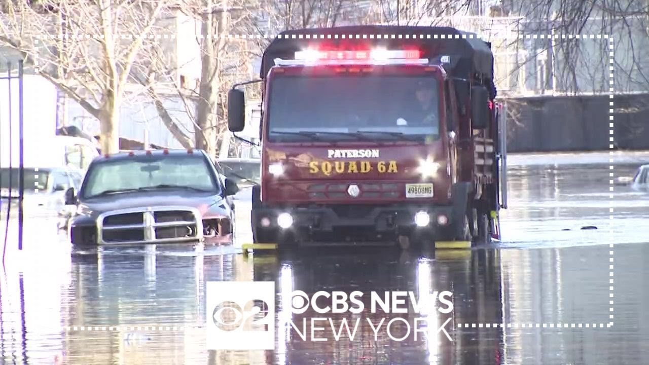 Paterson Fire Department makes dozens of flooding rescues