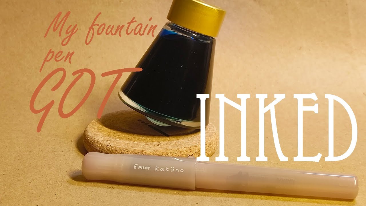 Get Inked | Alchemy Fountain Pen Ink | Pilot Kakuno Fountain Pen 