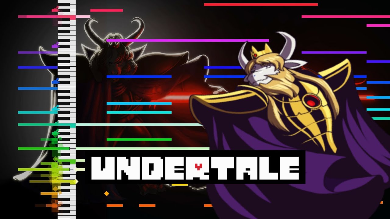 ASGORE(+ Bergentrückung) -Undertale アレンジ【MIDI COVER】