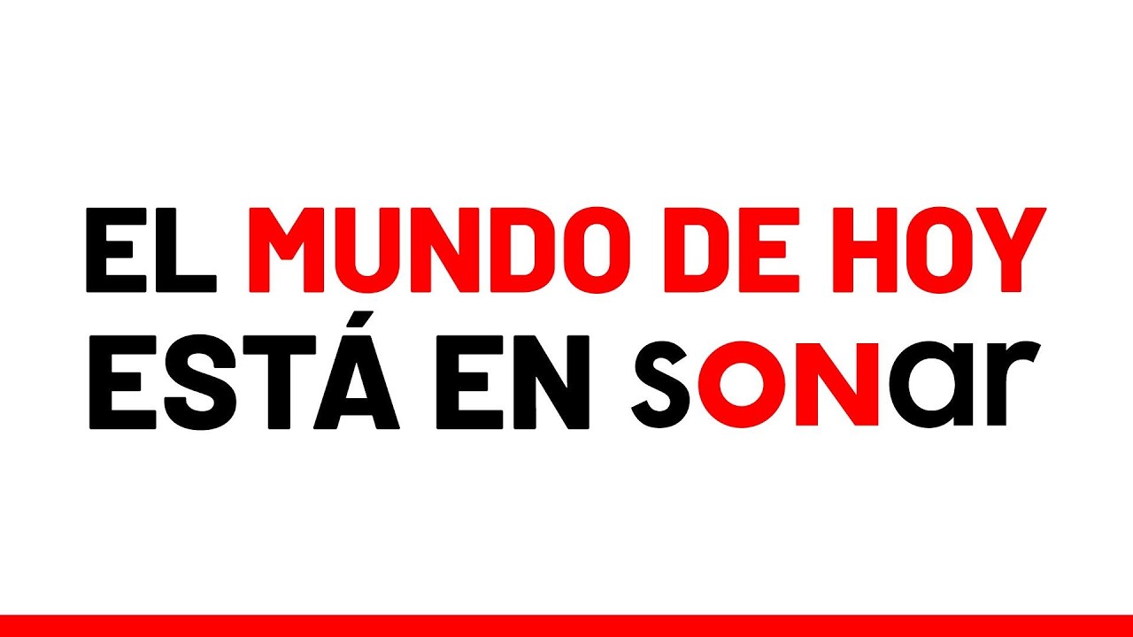 Revisamos las informaciones de la jornada en un nuevo Sonar informativo