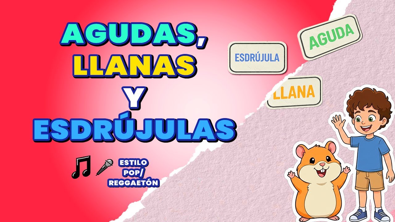 Agudas, Llanas y Esdr&uacute;julas 🎤 Reglas de Acentuaci&oacute;n con Rima y Frases Mnemot&eacute;cnicas
