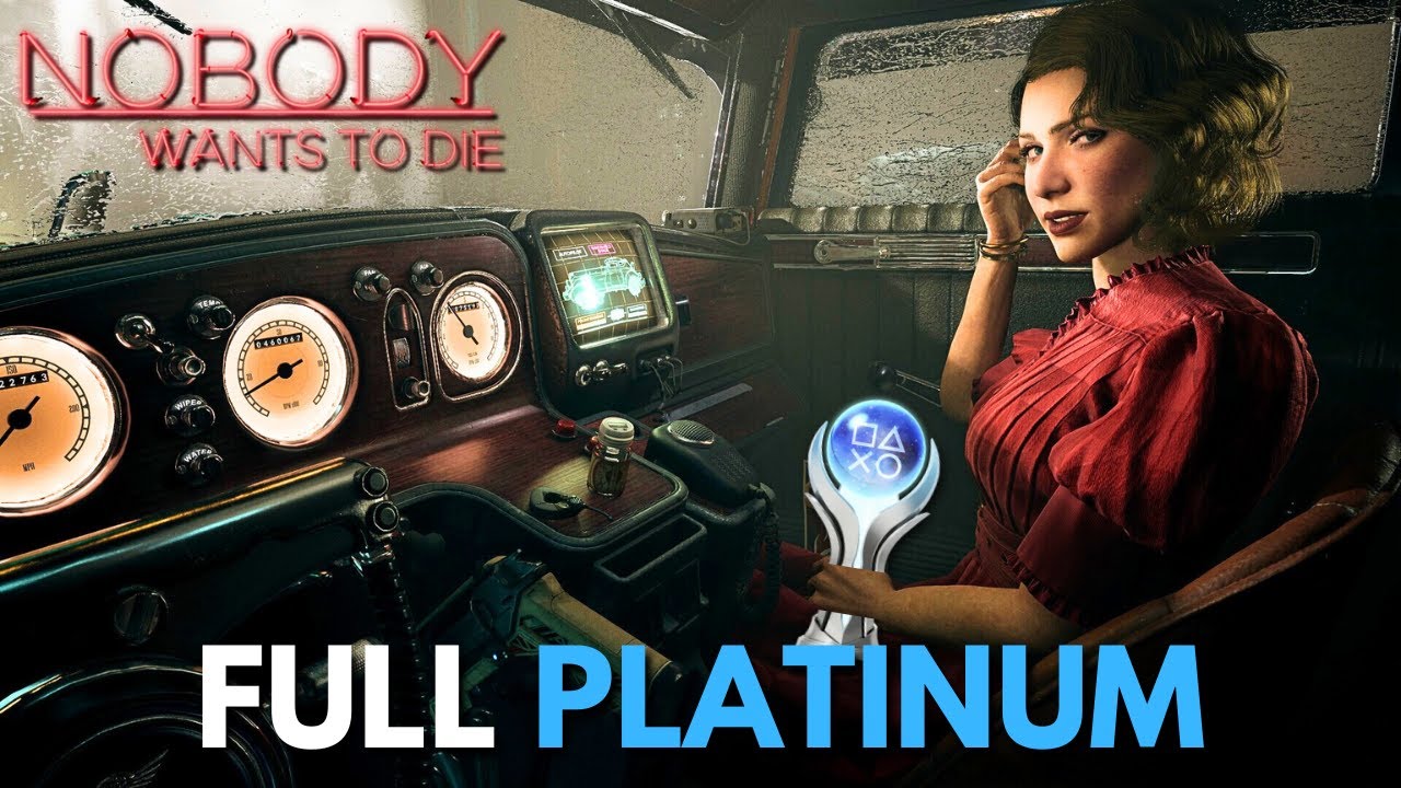 Nobody Wants to Die - Full Game 100% Platinum Longplay PS5 Walkthrough - No Commentary Immersive