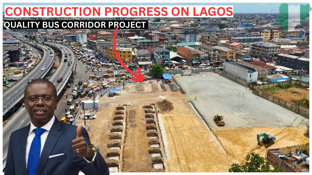 Lagos bus terminal | Cele Expressway, Ojuelegba & Lawanson Bus Terminal Construction Progress!
