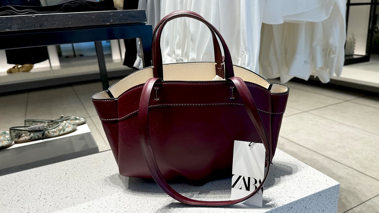 ZARA NEW BAGS, SHOES & JEWELRY / FALL 2024 LATEST COLLECTION