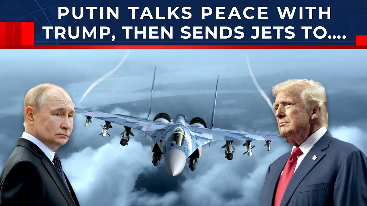 Putin Tricks Trump With Peace Talks? Russian Jets Enter NATO Airspace Minutes Into US-Russia Meet