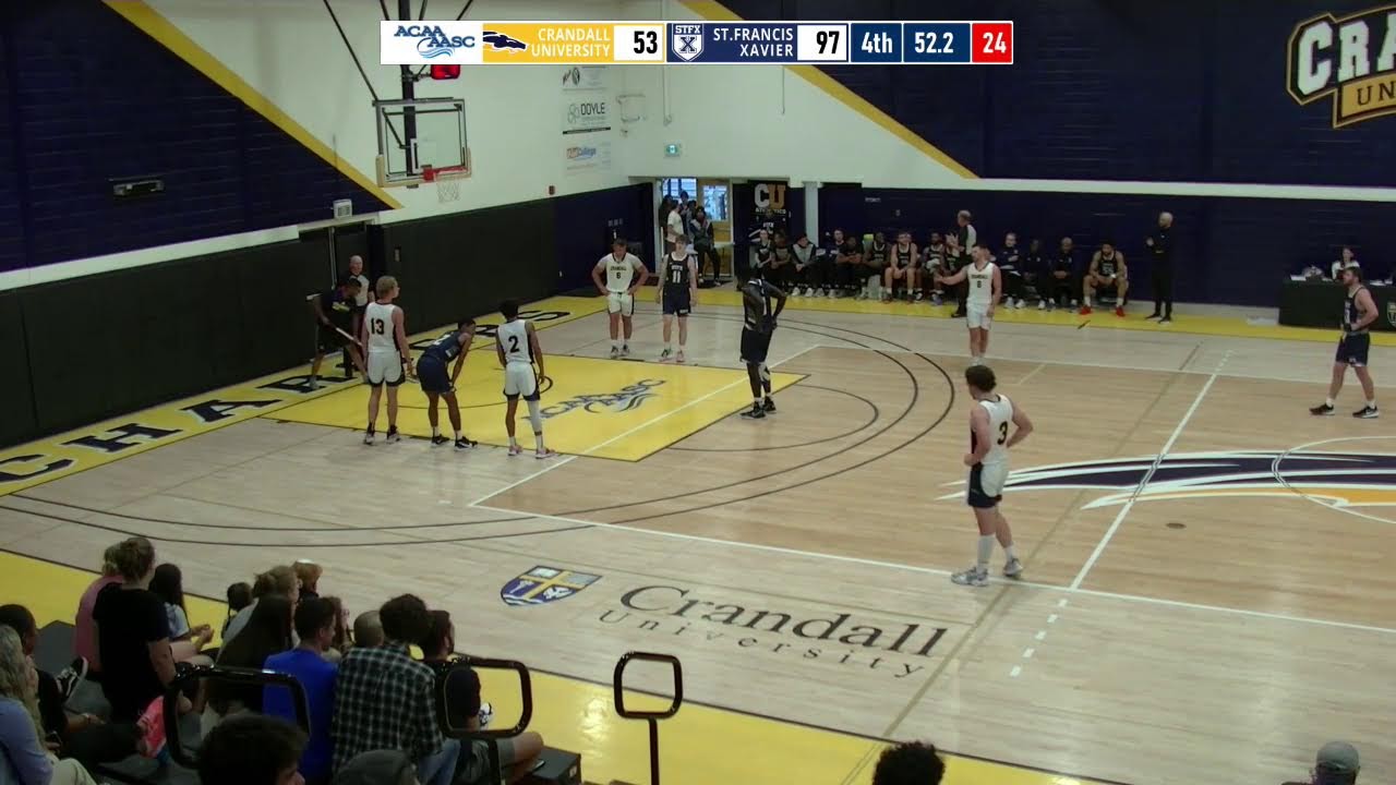 Men's Basketball Exhibition Game 🏀 St.Fx @ Crandall [Sept 25, 2022]