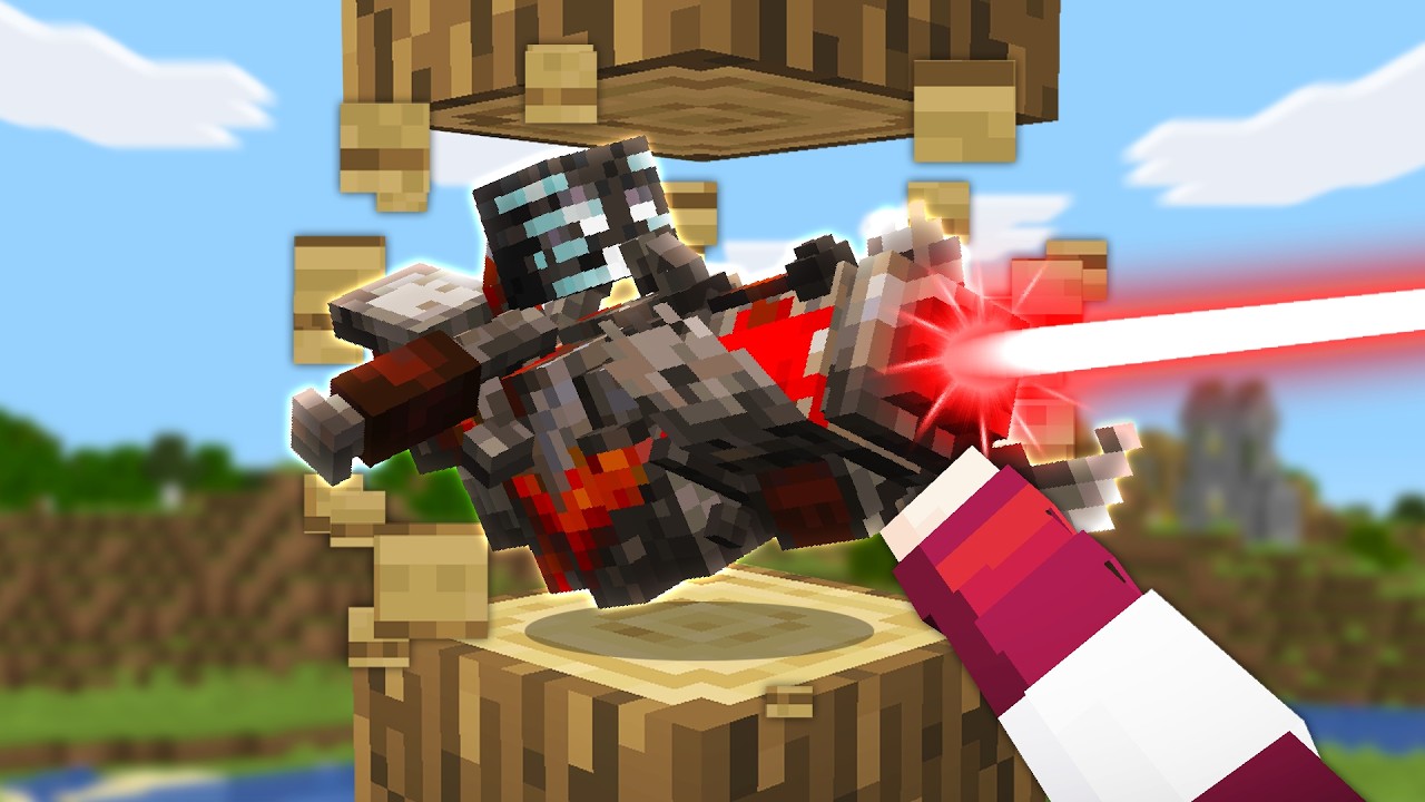 Minecraft, But Drops are OP Guns..