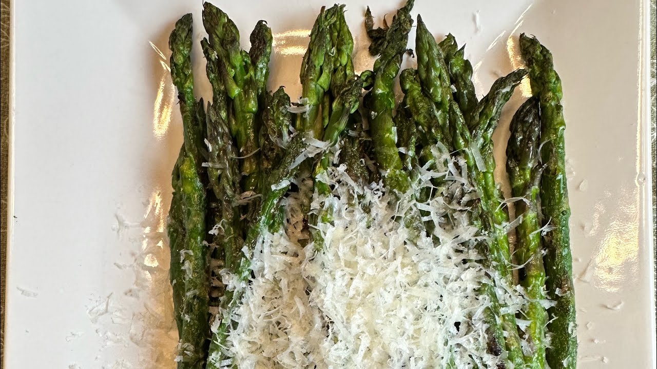How to cook asparagus in a frying pan