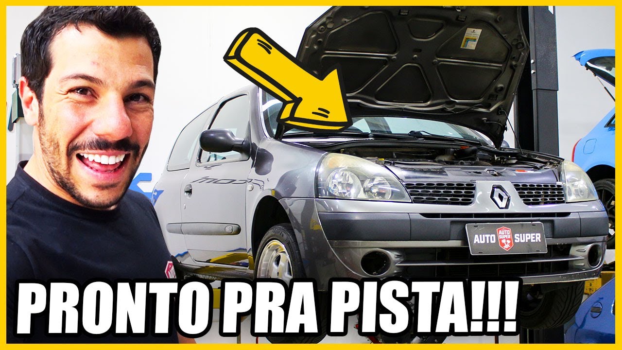 Upgrade de SUSPENSÃO para Assar na Pista com o RENAULT CLIO 1.6 16V
