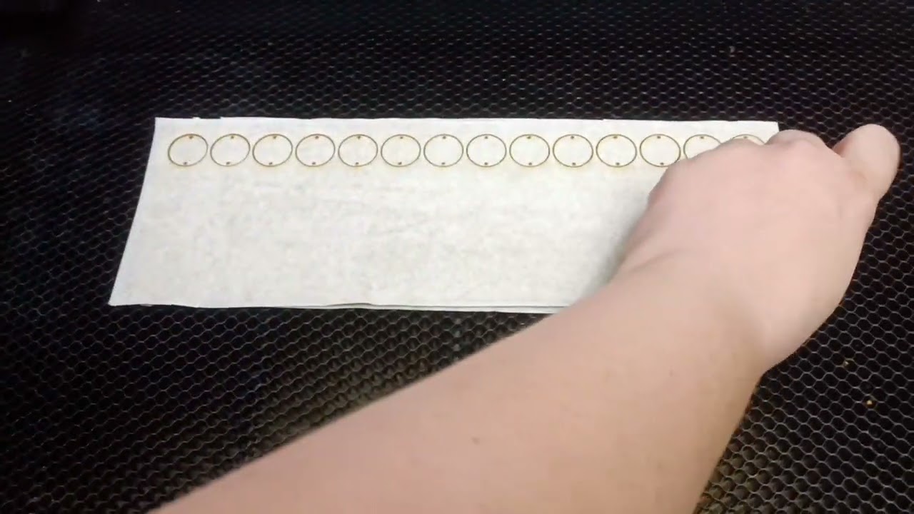 Cutting Glitter Acrylic with the Glowforge!