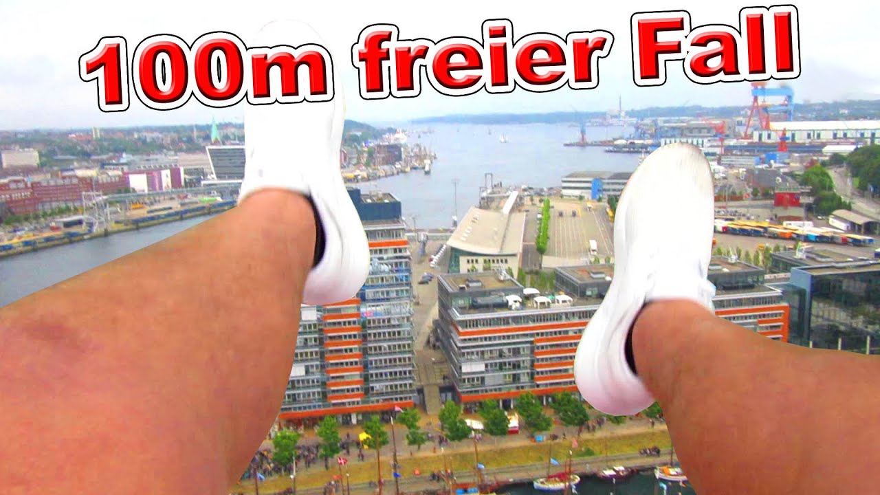 100 Meter FREIER FALL auf Kieler Woche 🪂 Hang Over TheTower 🎡 TipTapTube UNCUT