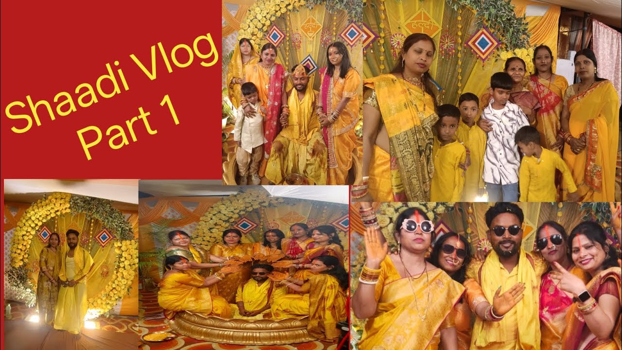 Bhai ki Shaadi!!Haldi Matkor ka function 