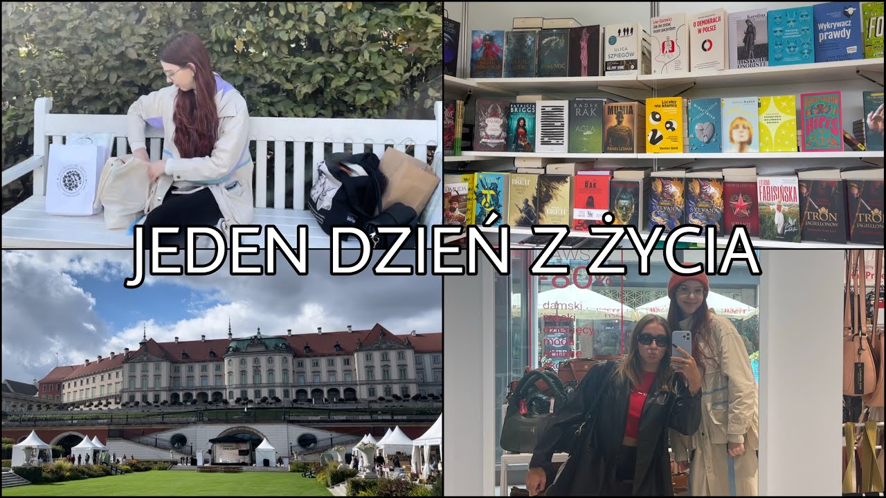 JEDEN DZIEŃ Z ŻYCIA - jesienne targi książki w Warszawie 📚🍁