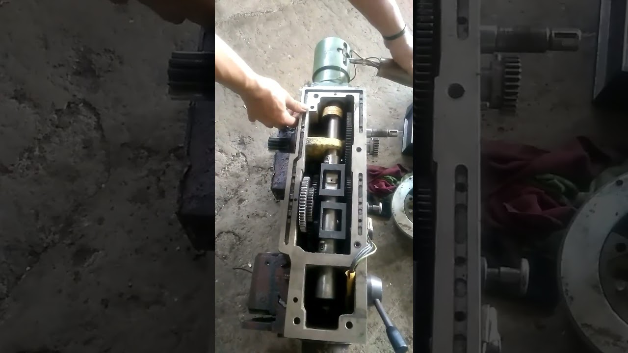 ooh begini cara kerja eretan mesin bubut #shorts #bubut #lathe