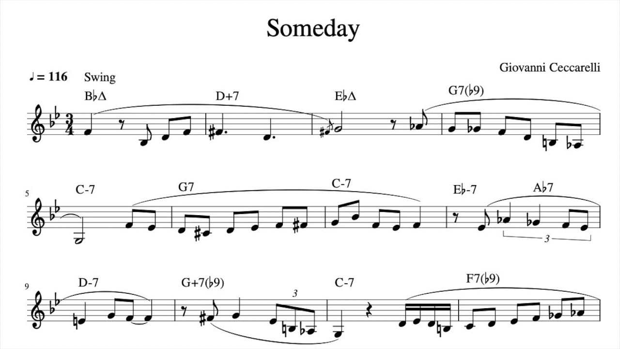 Jazz Etude - #1 