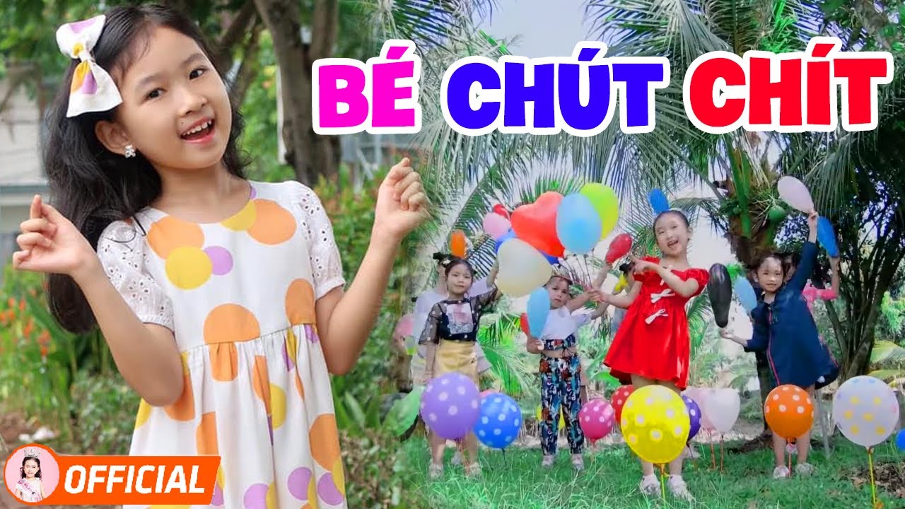 Bé Chút Chút, Năm Ngón Tay Ngoan - Bé Candy Ngọc Hà - Nhạc Thiếu Nhi Sôi Động Cho Bé