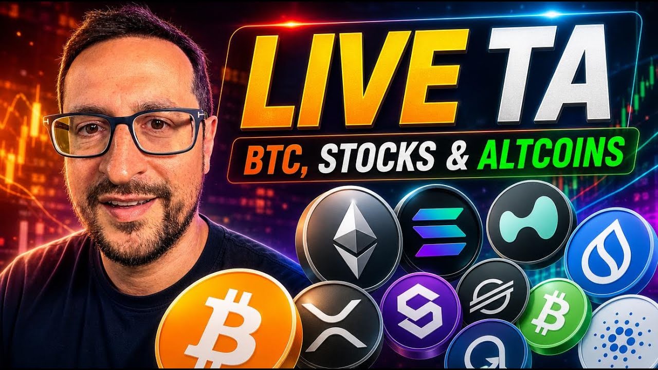 BTC, ETH, SOL, HYPE, SUI, XRP, XLM, BCH, SYN, AR, SPCX, ADA: Live TA