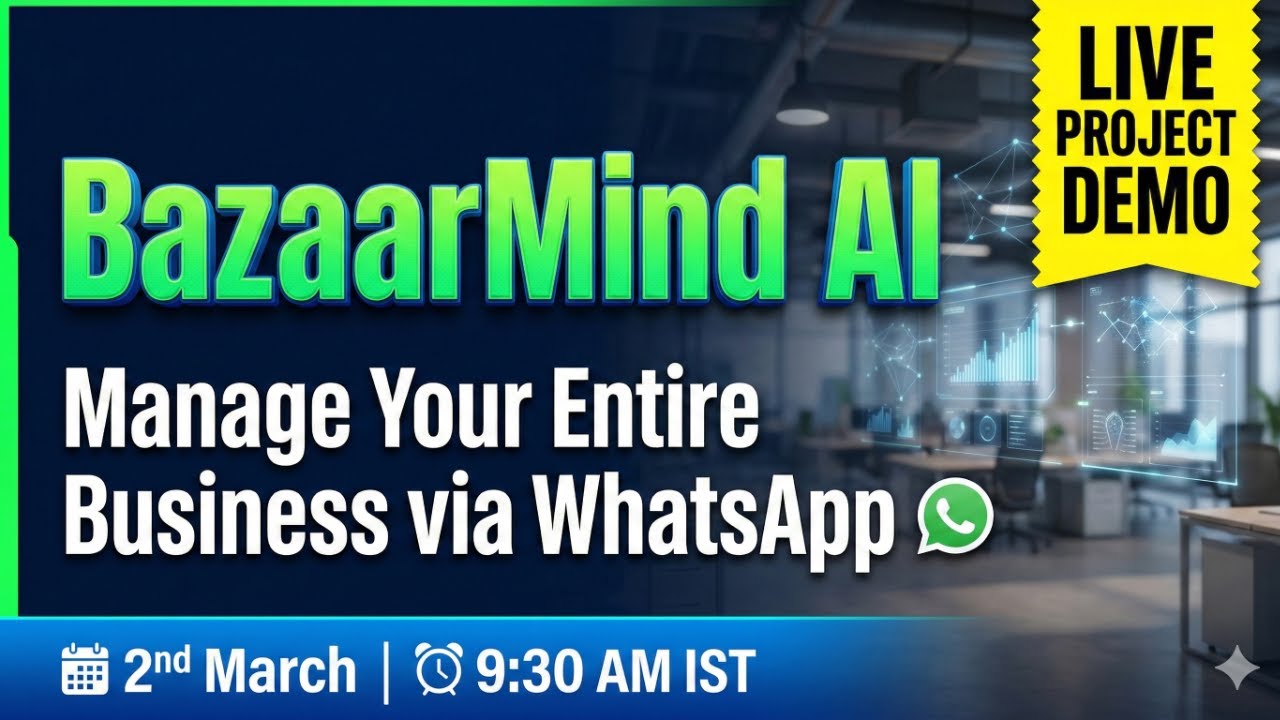 BazaarMind-AI | Live Project Demo