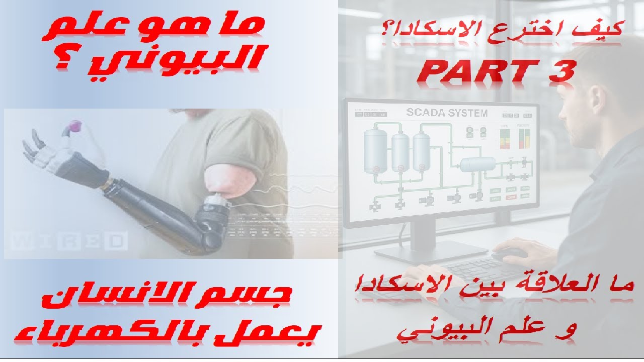 الاسكادا وعلوم البيونيك - كيف تعمل نظم التحكم الذكية؟  scada system  ( الجزء الثالث)