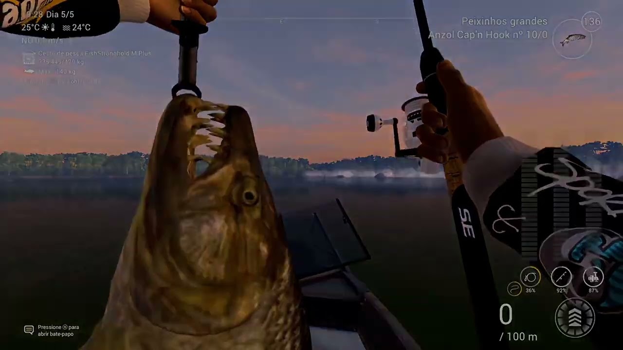FISHING PLANET RIO CONGO PEIXE TIGRE GOLIAS UNICO 45K.
