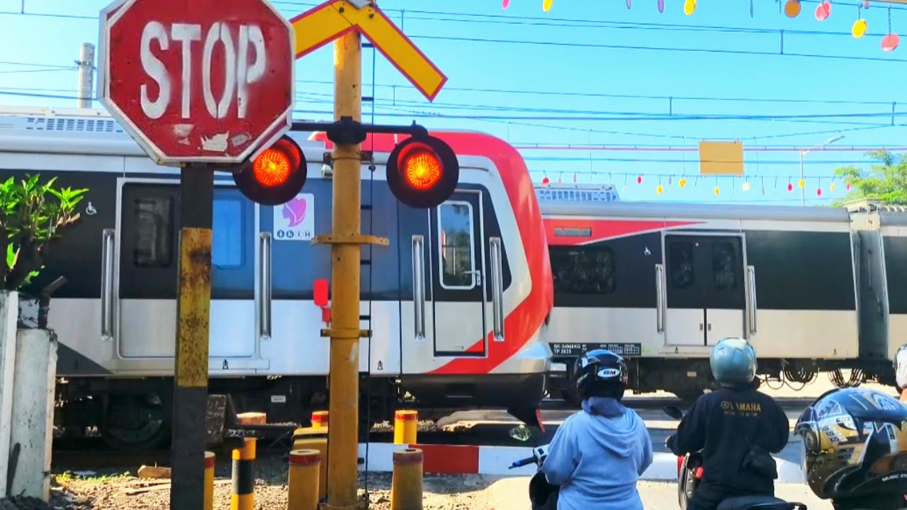 4 Perlintasan NIPPON SIGNAL UNIK ‼️Satu Palang Alarm Alkmaar 