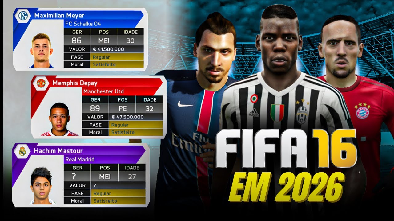 SIMULEI O FIFA 16 ATÉ 2026! Será que previram o futuro? 🔮