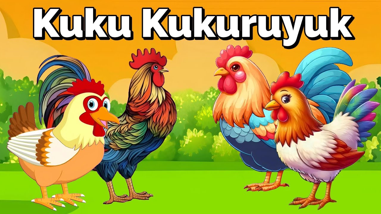 Kuku Kukuruyuk - Lagu Anak Indonesia Populer Dan Viral Sepanjang Masa ❤ 