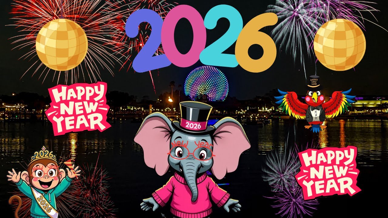 🎆 Tiki&rsquo;s New Year&rsquo;s Eve 2026 Celebration! | Countdown & Kindness for Kids 🐘