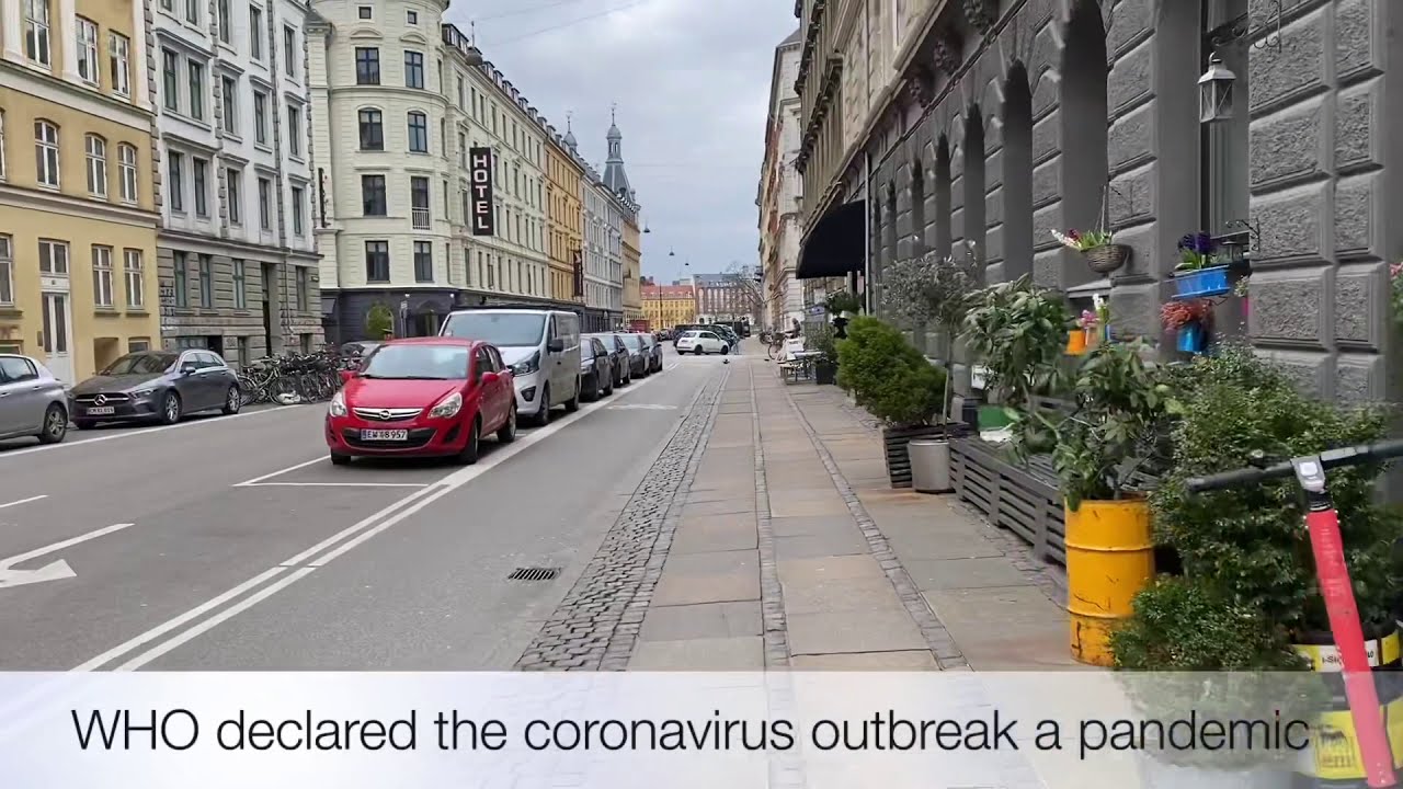 Coronavirus in Denmark | Empty Streets in Copenhagen | Denmark in Lockdown over COVID-19.