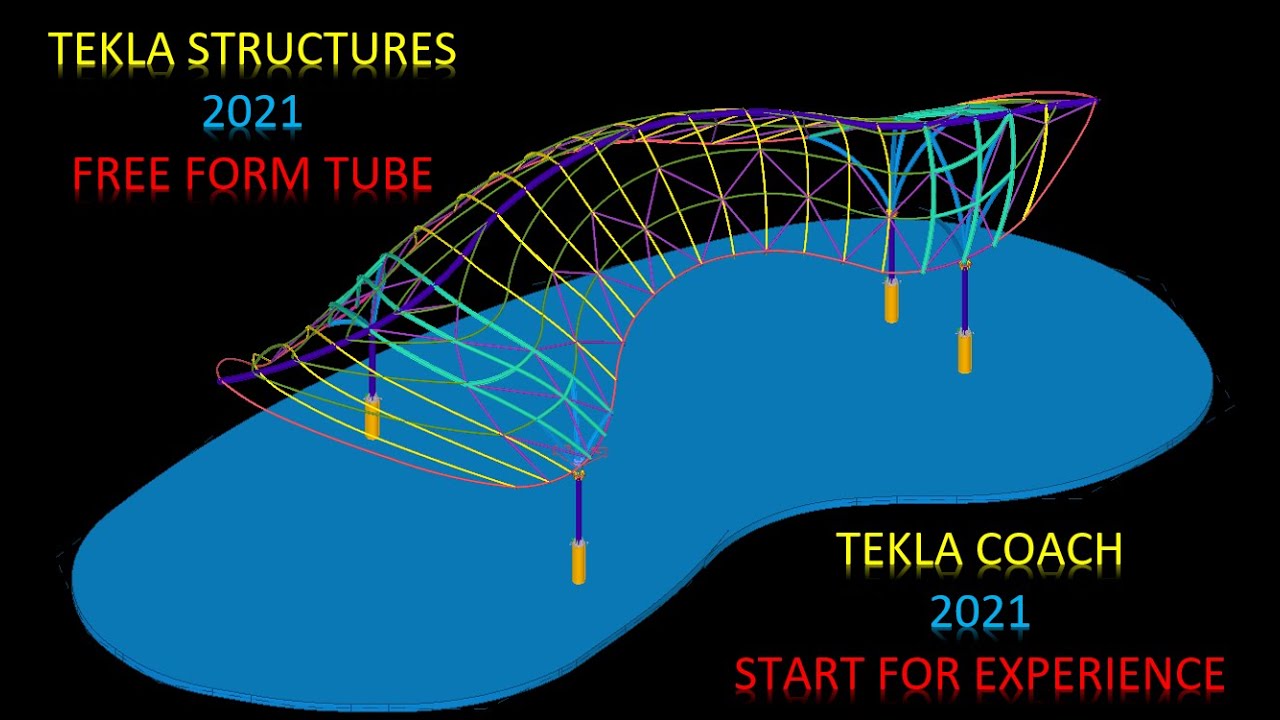 TEKLA STRUCTURES 2021 FREE FORM TUBE