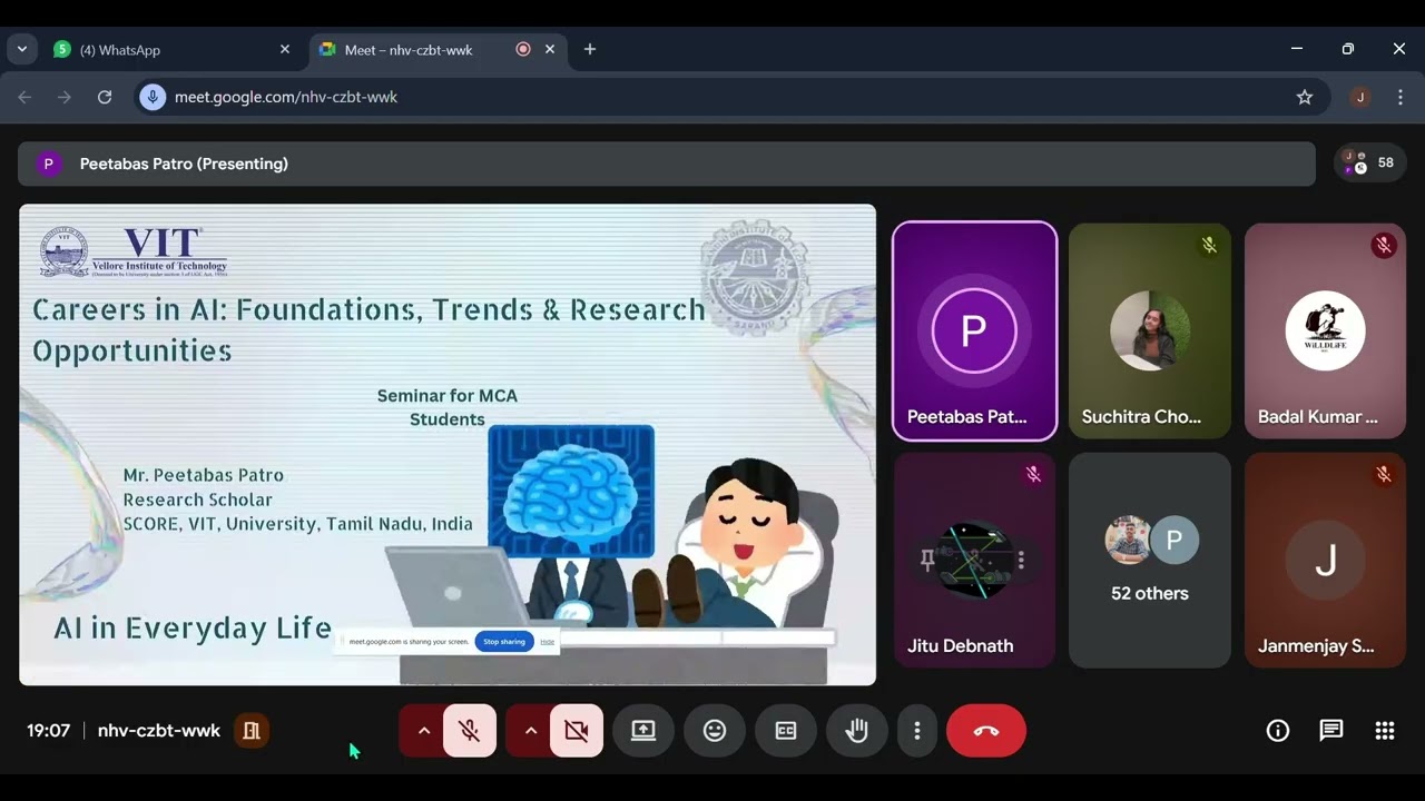 Career in AI and Research | Talk by Mr. Peetabas Patro | IGIT Sarang