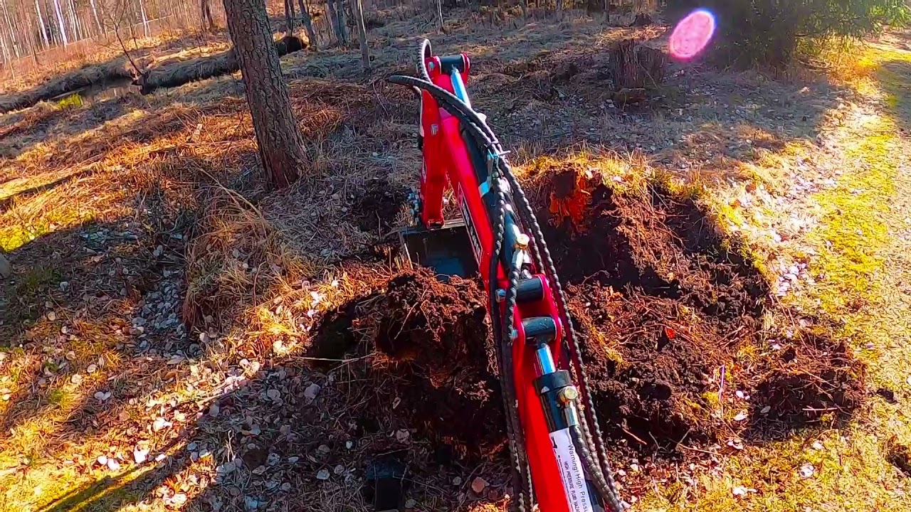 Premiärtest av Grävaggregatet Bronco