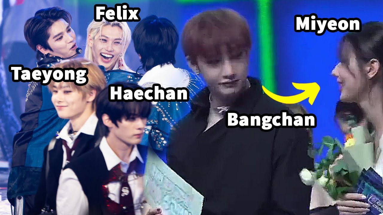 Взаимодействие Stray Kids с другими айдолами