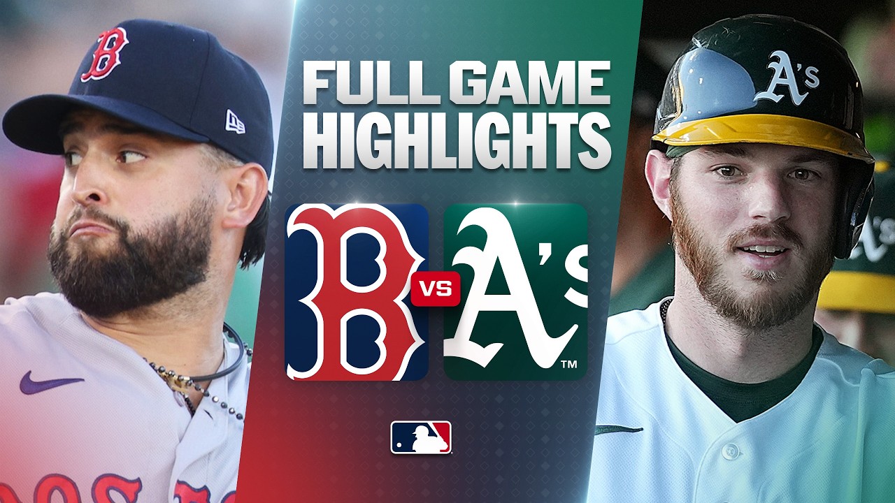 RED SOX vs. ATHLETICS: Official Full Game Highlights (July 29) | 2026 MLB Season